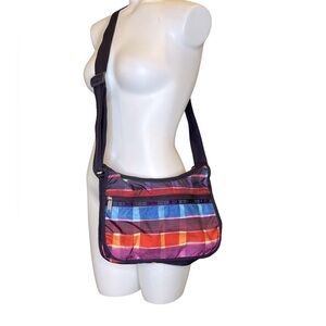 LESPORTSAC‎ Painted Plaid Classic Hobo Bag